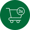 Get 3x winning chances when you purchase from co-partners brands
